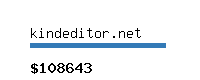 kindeditor.net Website value calculator