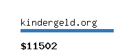 kindergeld.org Website value calculator