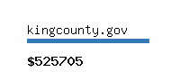 kingcounty.gov Website value calculator