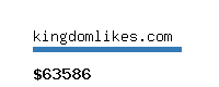 kingdomlikes.com Website value calculator