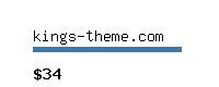 kings-theme.com Website value calculator