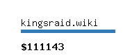 kingsraid.wiki Website value calculator