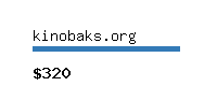 kinobaks.org Website value calculator