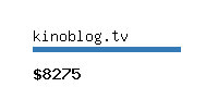 kinoblog.tv Website value calculator