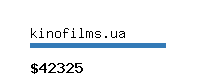 kinofilms.ua Website value calculator