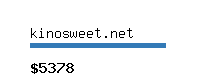 kinosweet.net Website value calculator