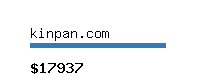 kinpan.com Website value calculator
