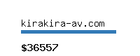 kirakira-av.com Website value calculator