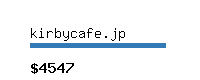 kirbycafe.jp Website value calculator