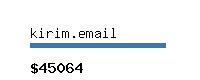 kirim.email Website value calculator