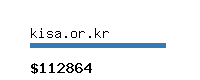 kisa.or.kr Website value calculator