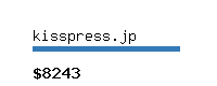 kisspress.jp Website value calculator