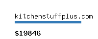 kitchenstuffplus.com Website value calculator