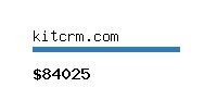 kitcrm.com Website value calculator