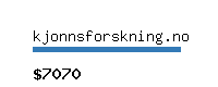 kjonnsforskning.no Website value calculator