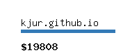 kjur.github.io Website value calculator