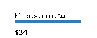 kl-bus.com.tw Website value calculator