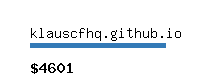 klauscfhq.github.io Website value calculator