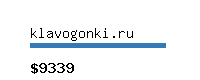 klavogonki.ru Website value calculator