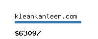 kleankanteen.com Website value calculator