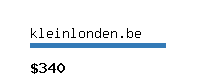 kleinlonden.be Website value calculator