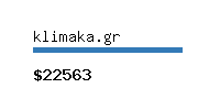 klimaka.gr Website value calculator