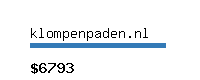 klompenpaden.nl Website value calculator