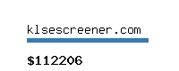 klsescreener.com Website value calculator