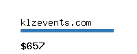 klzevents.com Website value calculator