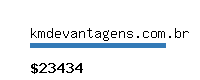 kmdevantagens.com.br Website value calculator