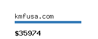 kmfusa.com Website value calculator