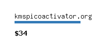 kmspicoactivator.org Website value calculator