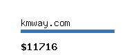 kmway.com Website value calculator