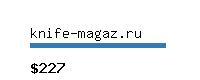 knife-magaz.ru Website value calculator