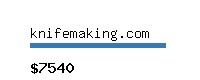 knifemaking.com Website value calculator