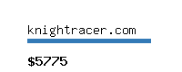 knightracer.com Website value calculator