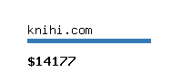 knihi.com Website value calculator