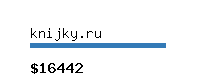 knijky.ru Website value calculator