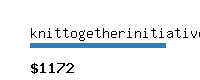 knittogetherinitiative.org Website value calculator