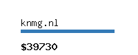 knmg.nl Website value calculator