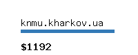 knmu.kharkov.ua Website value calculator