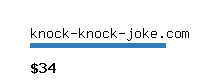 knock-knock-joke.com Website value calculator