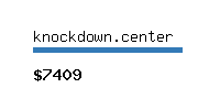 knockdown.center Website value calculator