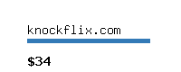 knockflix.com Website value calculator