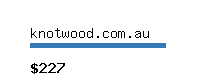 knotwood.com.au Website value calculator