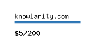 knowlarity.com Website value calculator