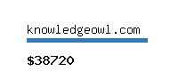 knowledgeowl.com Website value calculator