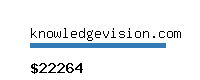 knowledgevision.com Website value calculator