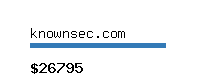 knownsec.com Website value calculator