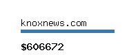 knoxnews.com Website value calculator